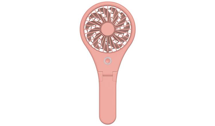 Bush Pink Handheld Fan - 4 Inch