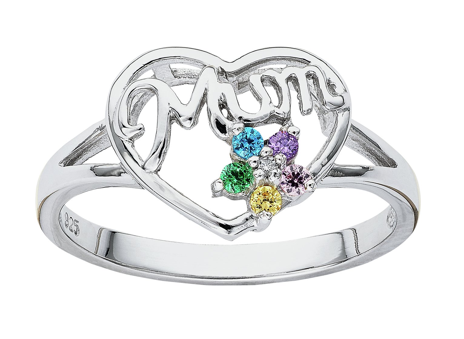 Moon & Back Sterling Silver Mum Cubic Zirconia Ring Review