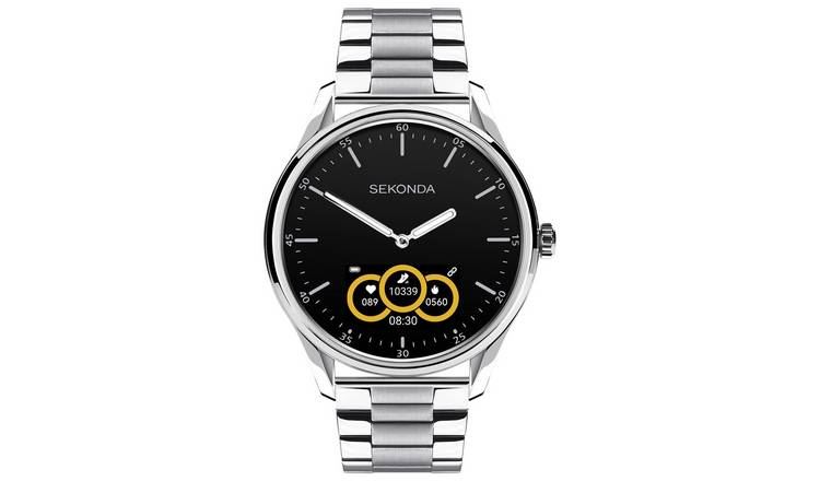 Sekonda Hybrid Stainless Steel Silver Colour Smart Watch