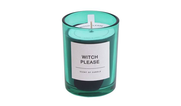 Argos Home Witch Please Medium Candle - Whiskey & Tobacco