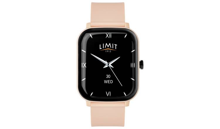 Limit Pink Silicone Strap Calling Smart Watch  