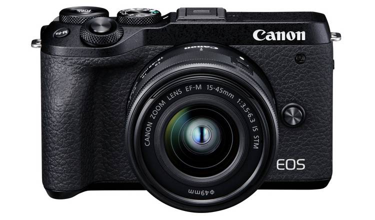 Canon EOS M6 MarkII Mirrorless Camera with 15-45mm Lens
