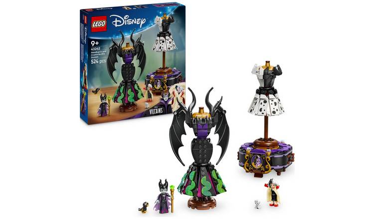 LEGO Disney Villains Maleficent & Cruella De Vil Dress 43262