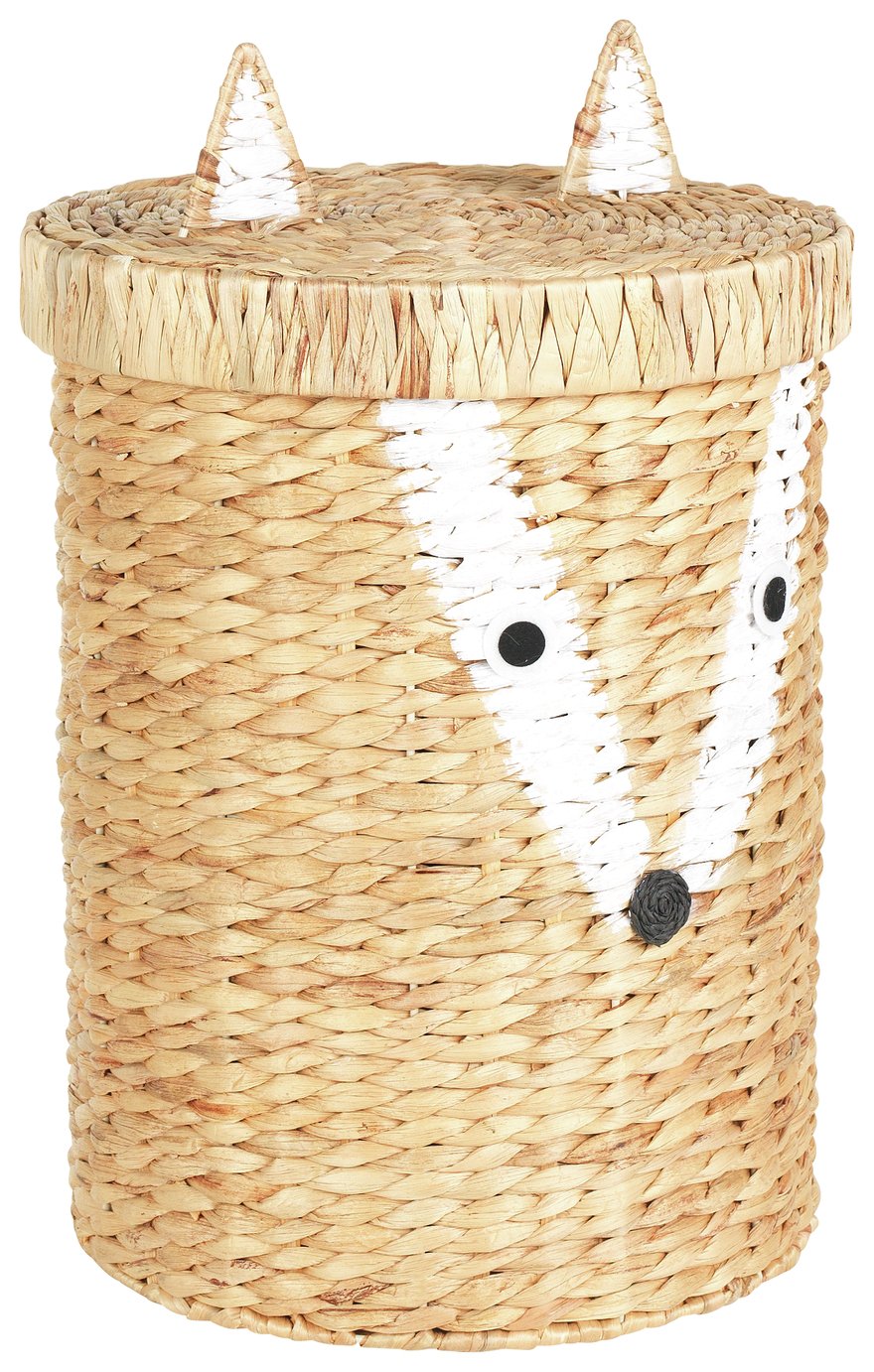 water hyacinth laundry basket