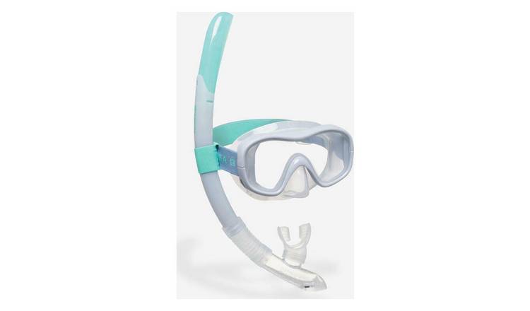 Decathlon Adult Diving Mask and Snorkelling Kit 100 Blue L