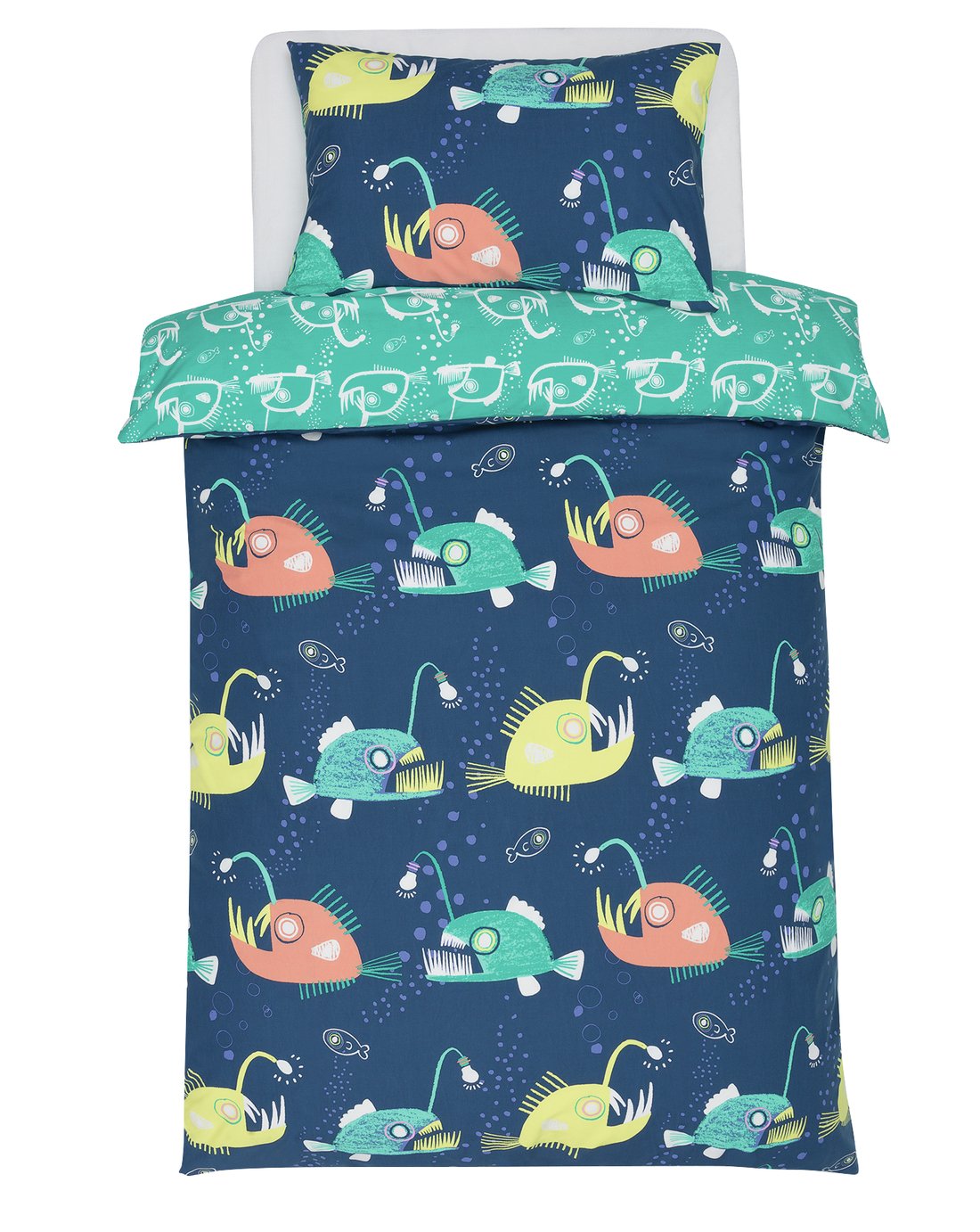 Argos Home Anglerfish Glow in the Dark Bedding Set Review