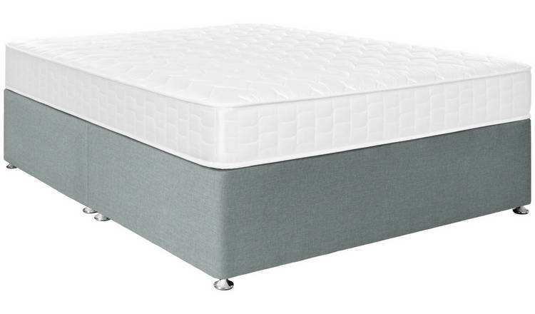 Argos Home Elmdon Deep Ortho Double Divan Bed - Grey