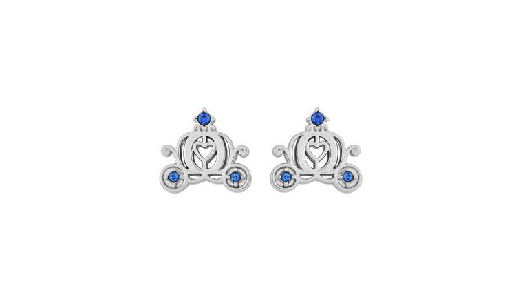 Disney Crystal Cinderella Carded Earrings