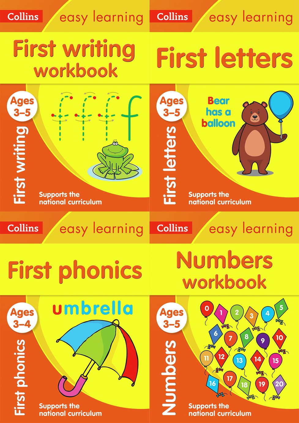 Collins Easy Learning Bundle For Ages 3-5 Review