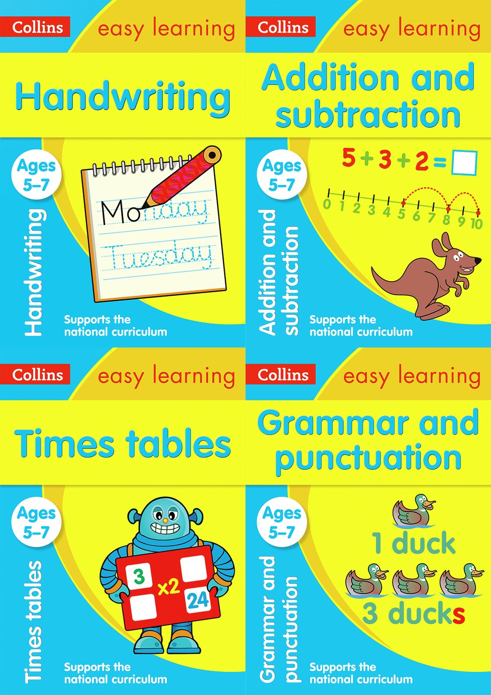 Collins Easy Learning English & Maths Bundle for Ages 5-7 Review