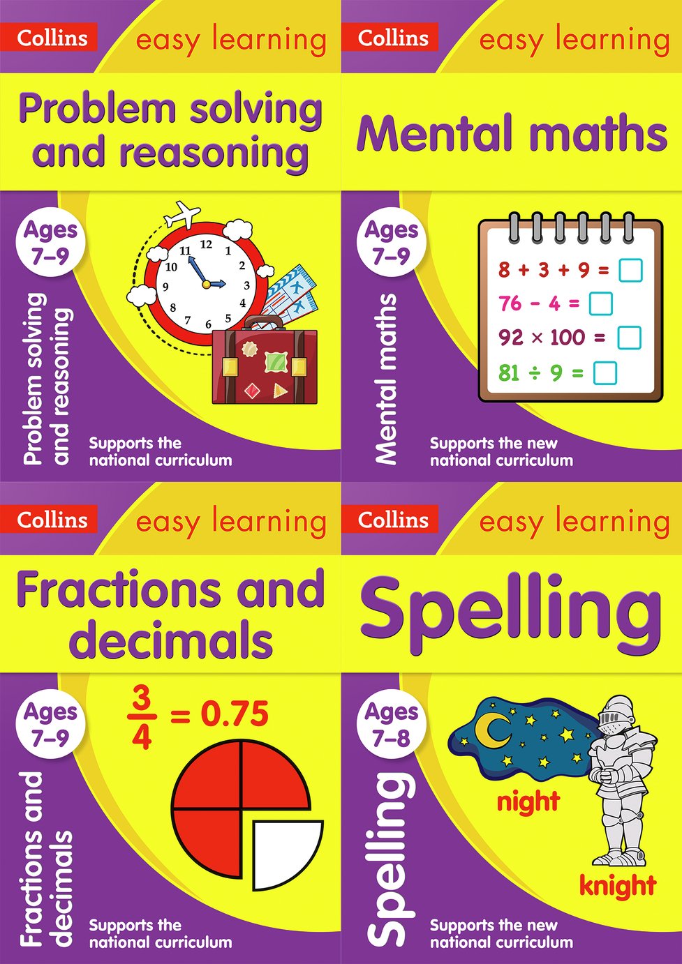 Collins Easy Learning English & Maths Bundle for Ages 7-9 Review