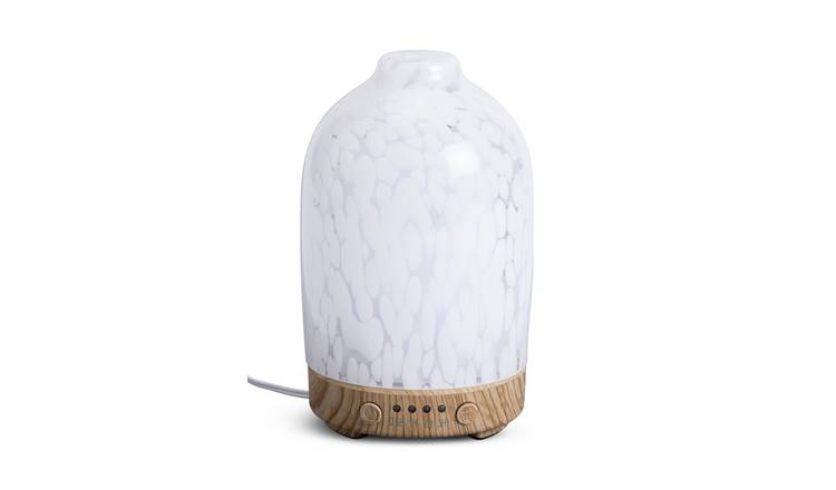 Habitat Confetti Glass Electric Diffuser - White