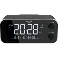 Bush DAB+ Clock Radio with Wireless Charging Dock 