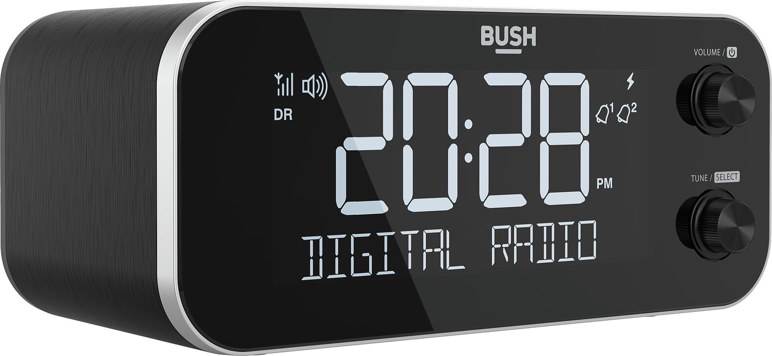 Buy Bush DAB Clock Radio With Wireless Charging Dock Radios And   7316876 R Z002A