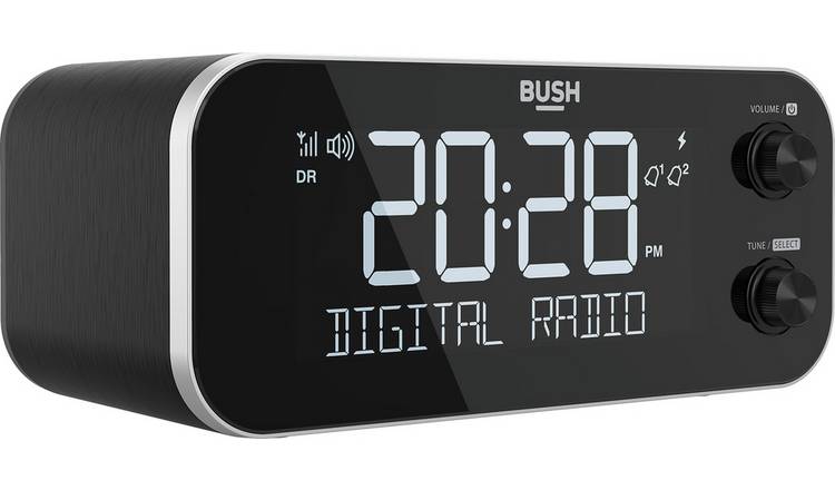 egoisme Vittig Fejlfri Buy Bush DAB+ Clock Radio with Wireless Charging Dock | Radios and clock  radios | Argos