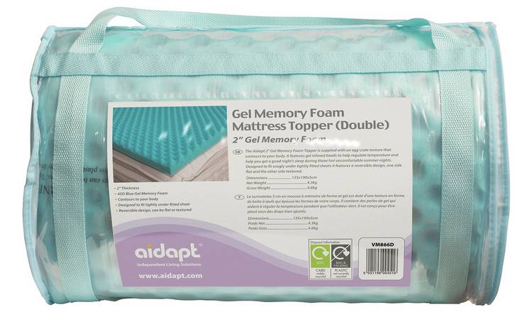 Memory foam online mattress double argos