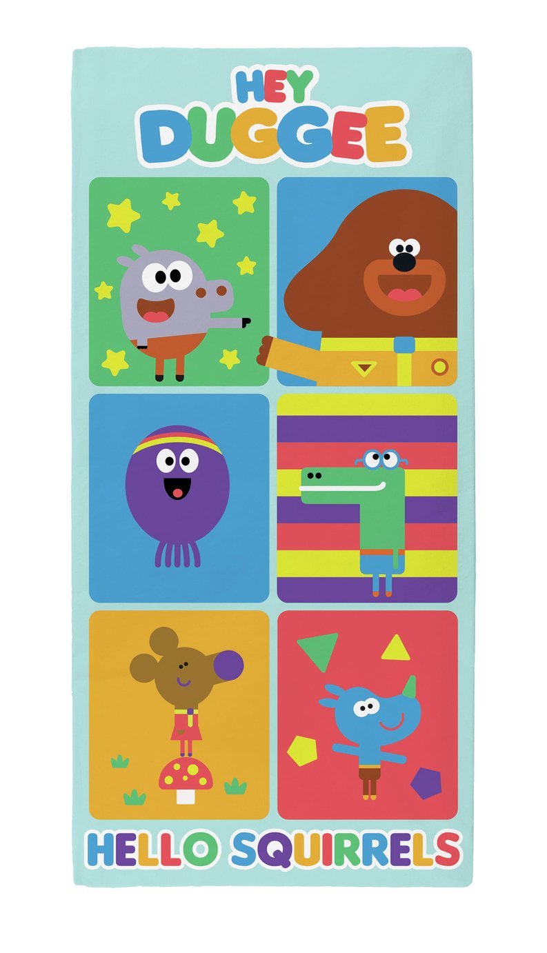 hey duggee towel poncho