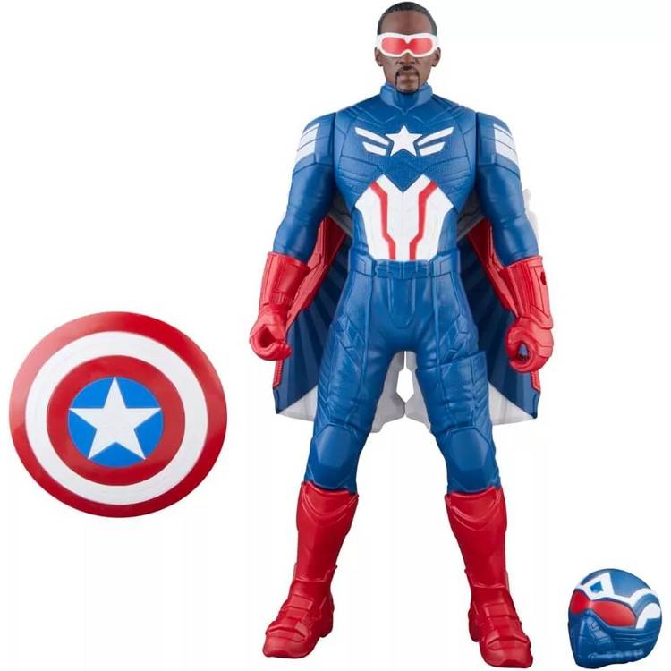 Marvel Avengers Captain America Flight Mode Action Figure 0