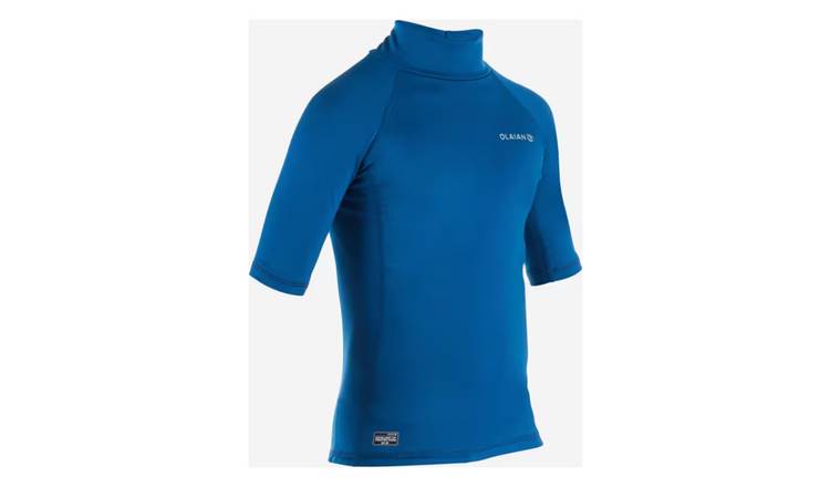 Decathlon Kids' Short Sleeve Thermal T-shirt - Blue 6 Years