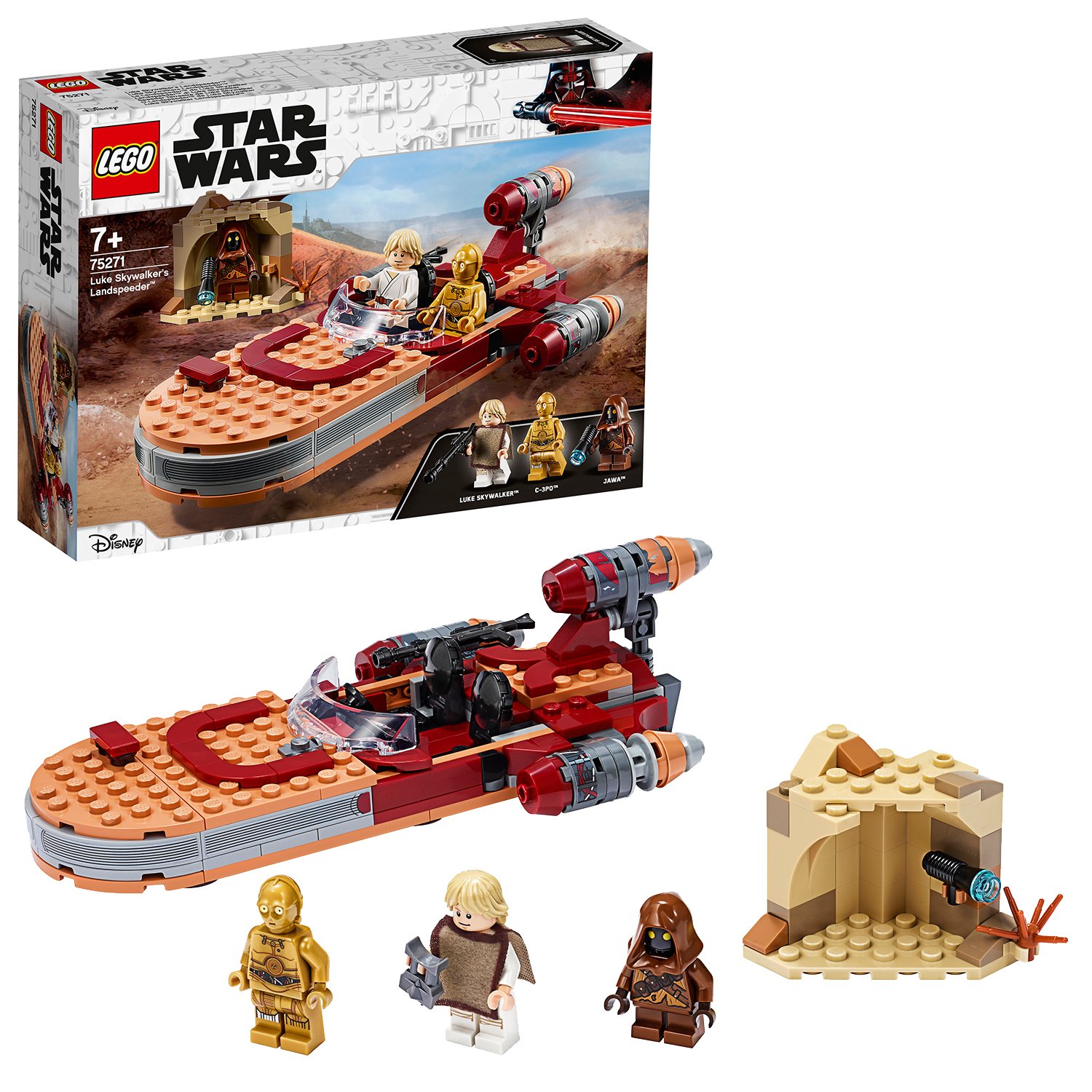 LEGO Star Wars Luke Skywalker's Landspeeder Playset Review