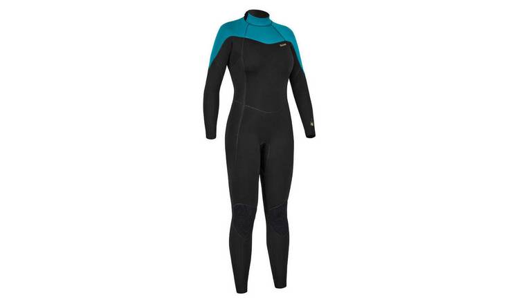 Decathlon Women's Surf Wetsuit with Back zip Black M