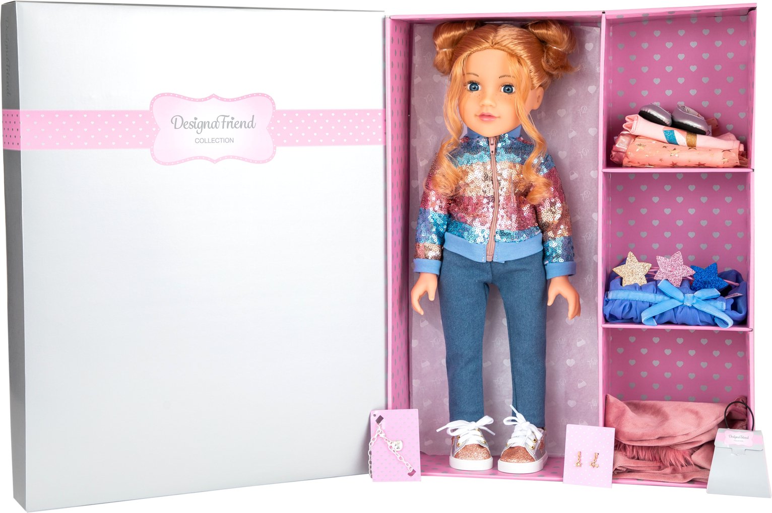 Designafriend Willow Doll with 3 Extra Outfits- 18inch/45cm Review