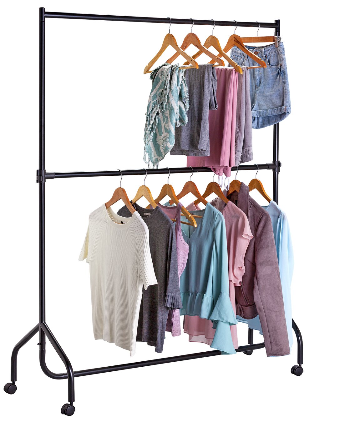 Argos Home Heavy Duty 2 Tier Wheeled Clothes Rail Review