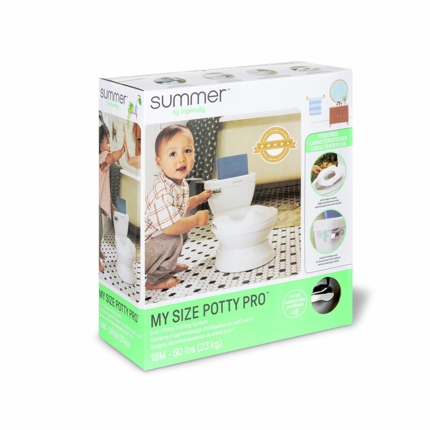 Ingenuity My Size Potty Pro - El Palacio de Hierro