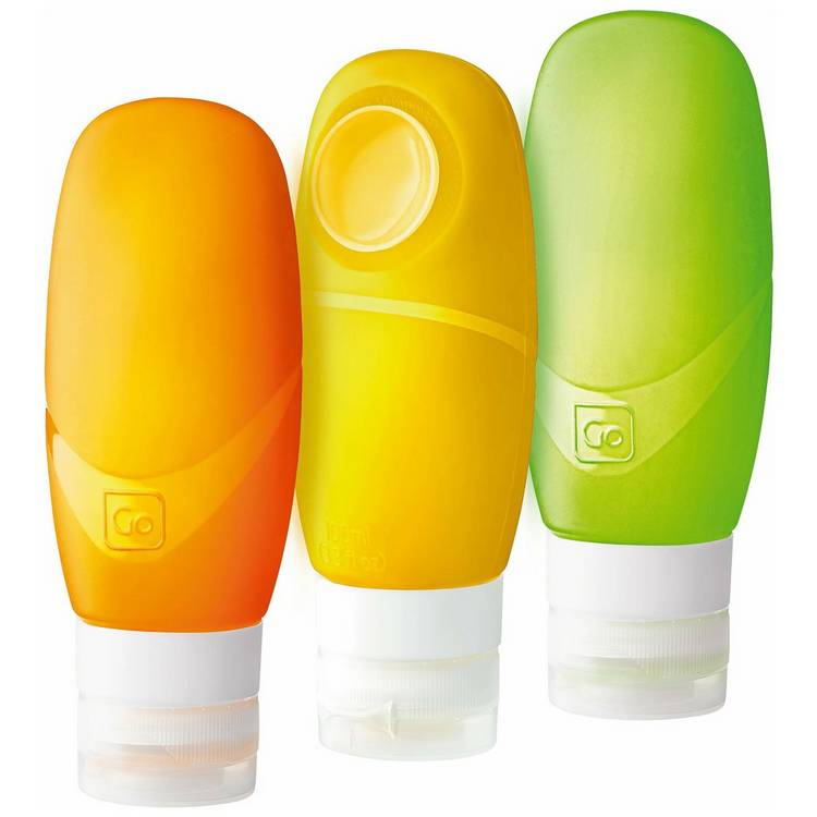 Go Travel Squeezy Cabin Bottles - 100ml 0