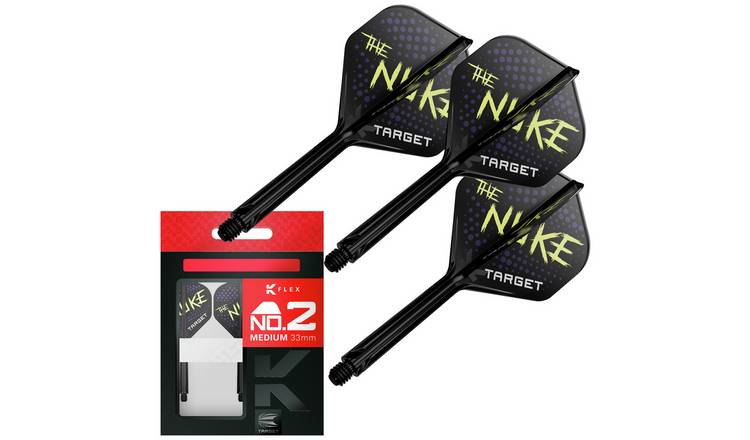 Target K-Flex No.2 Medium Flights and Shaft System