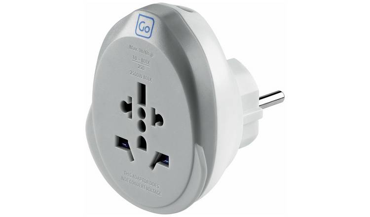 Go Travel World to EU USB-C Adaptor