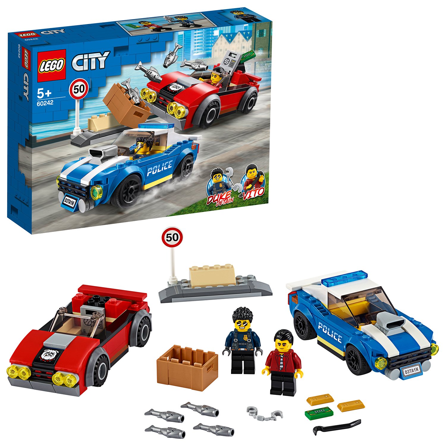 lego city car chase