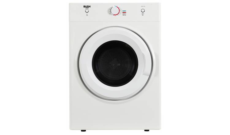 Buy Bush DHB7VTDW 7KG Vented Tumble Dryer - White | Tumble dryers | Argos