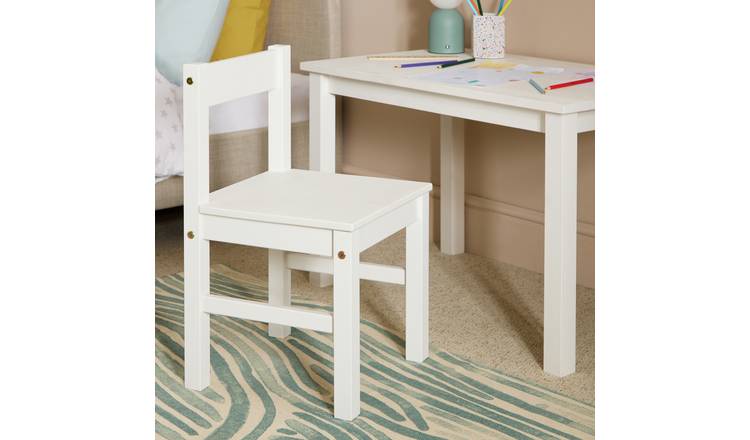 Argos Home Scandinavia Nursery Chair - White