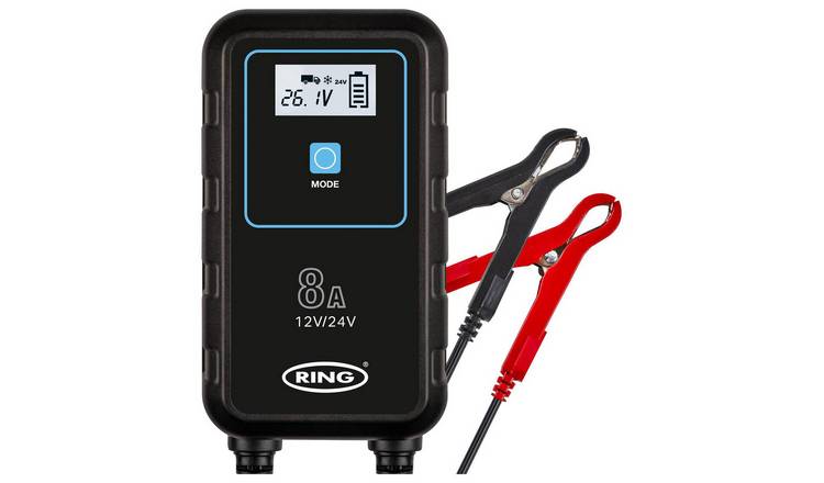 Ring 12V/24V Smart Car Battery Charger