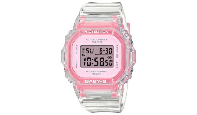 Casio Baby-G Translucent Bezel Pink Watch