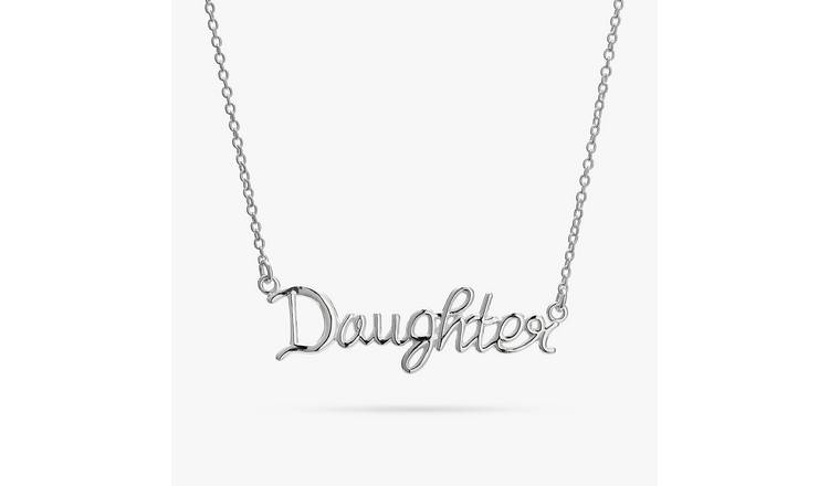 Revere Sterling Silver Daughter Necklace