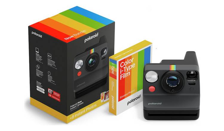 Polaroid Now Gen 3 Instant Camera Bundle - Black