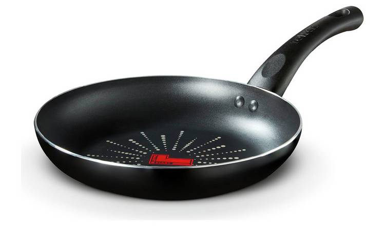 Tower Smart 28cm Aluminium Frying Pan - Black