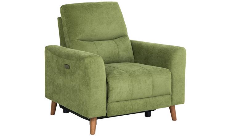 Argos Home Ezra Fabric Recliner Chair - Green