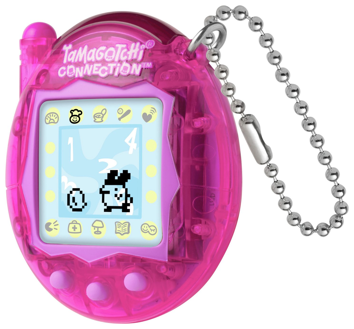 Buy Tamagotchi Connection Translucent Virtual Pet-Pink