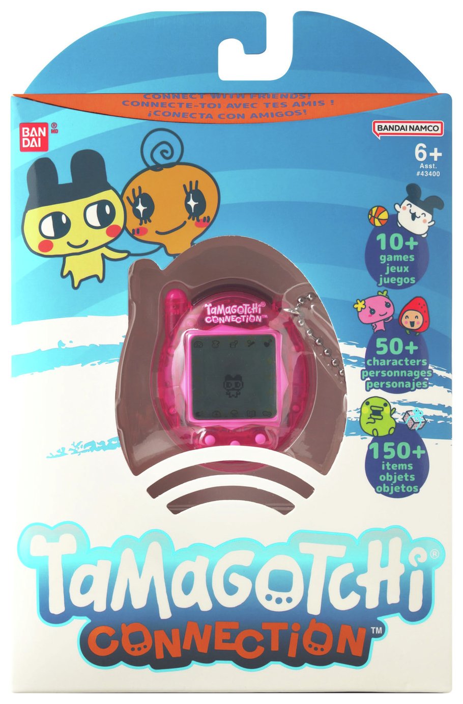 Buy Tamagotchi Connection Translucent Virtual Pet-Pink