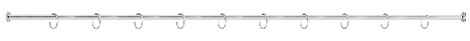 Argos Home 140-260cm Telescopic Rail and Ring Set Review