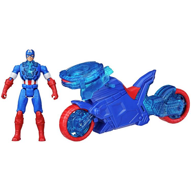 Marvel Avengers Captain America with Shield-Shot Cycle 0