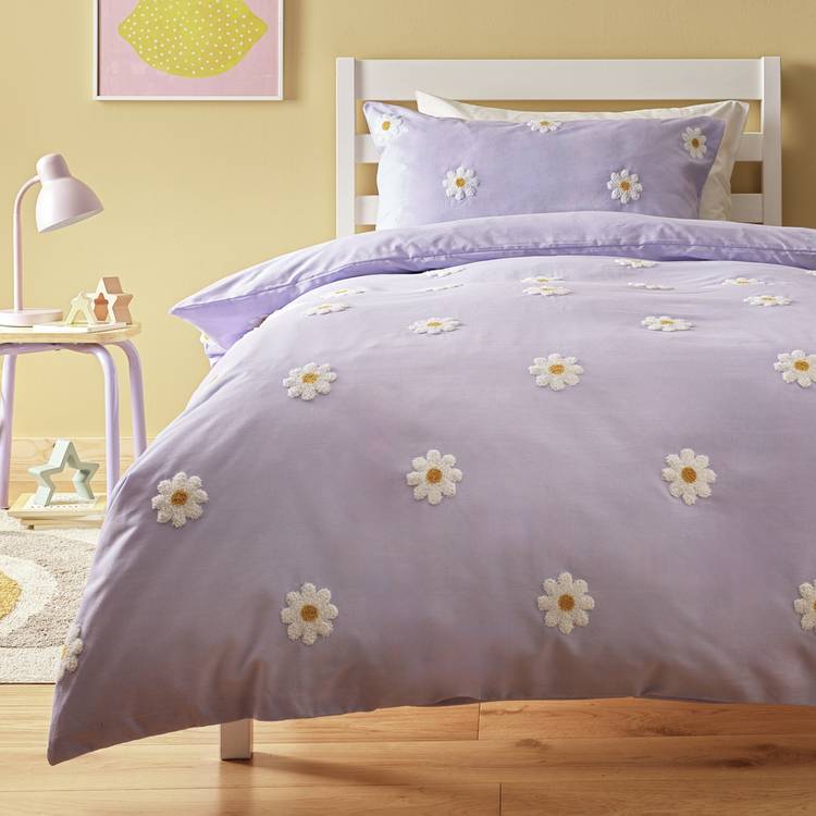 Argos Home Tufted Daisy Kids Bedding Set - Single 0
