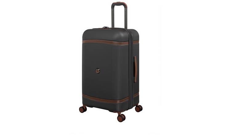 IT Luggage Expandable 8 Wheel Hard Suitcase - Medium, Brown