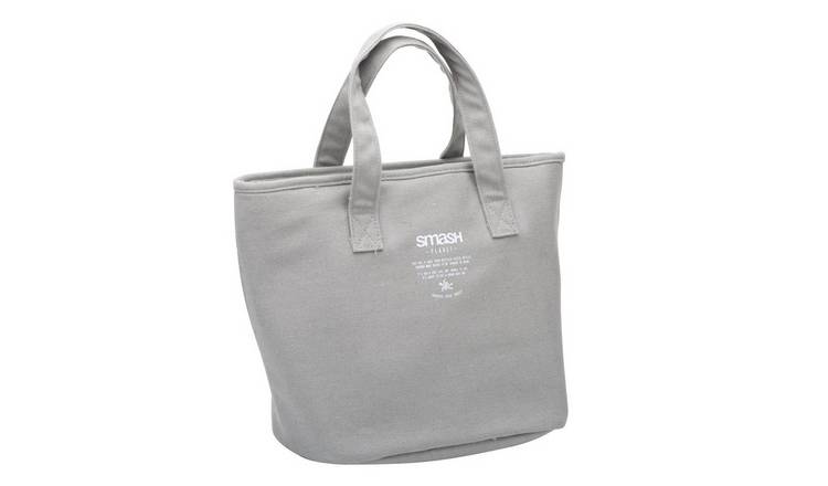 Planet Large Grey Tote Lunch Bag