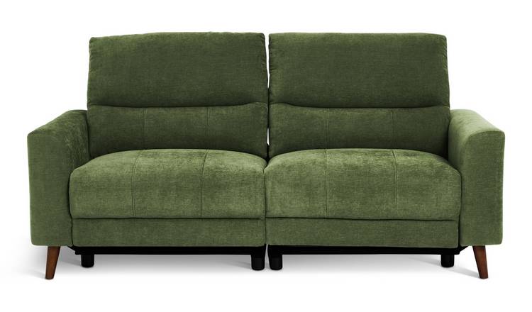 Argos Home Ezra Fabric 2 Seater Recliner Sofa - Green