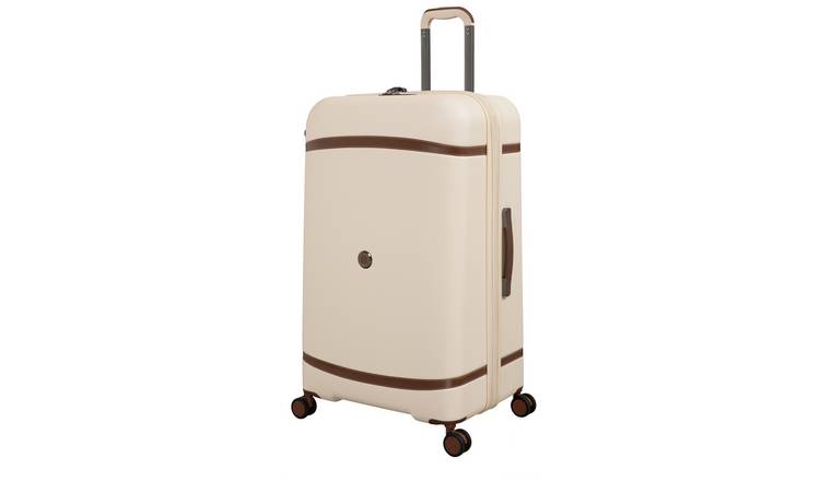 IT Luggage Expandable 8 Wheel Hard Suitcase - Large, Cream