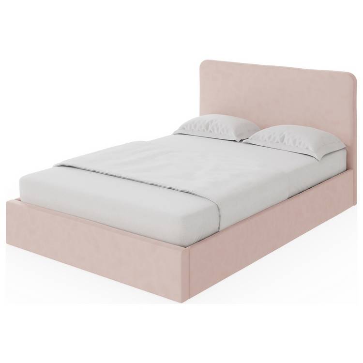 GFW Chiswick Kingsize Side Lift Ottoman Bed - Pink 0
